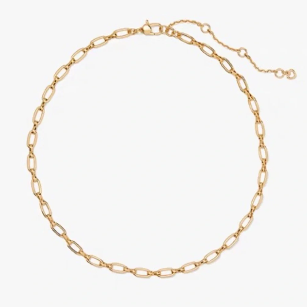 $98 Kate Spade One In A Million Chain Charm Necklace